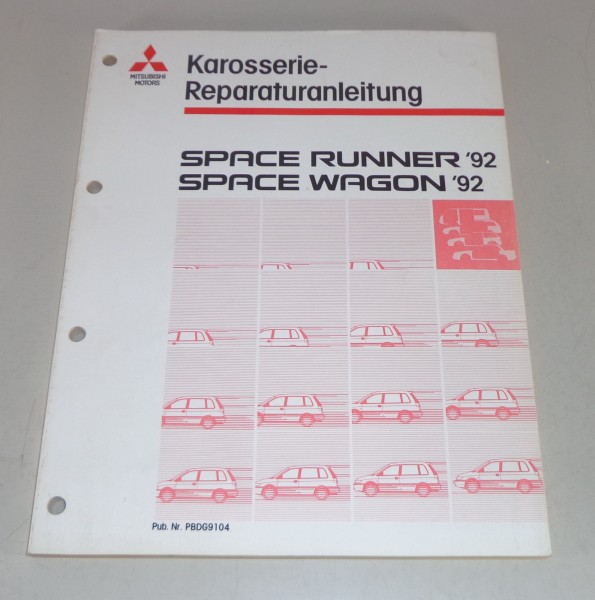 Werkstatthandbuch Mitsubishi Space Runner / Space Wagon Karosserie Baujahr 1992