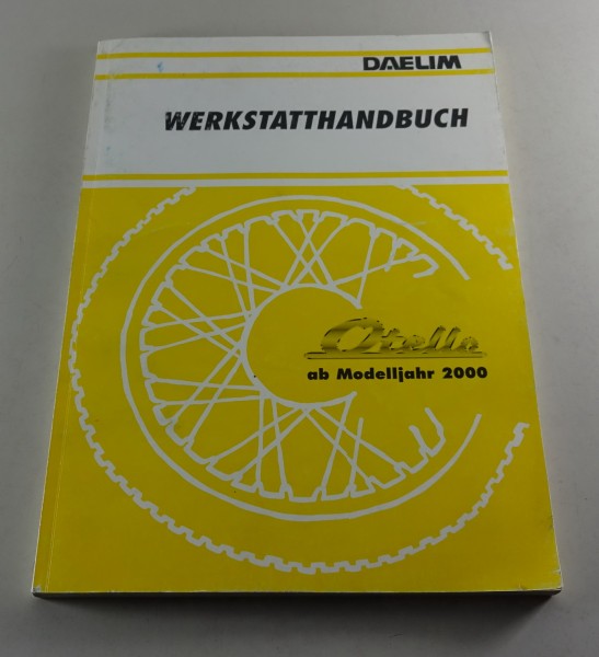 Werkstatthandbuch / Reparaturanleitung DAELIM Otello SG - 125 ab Modelljahr 2000