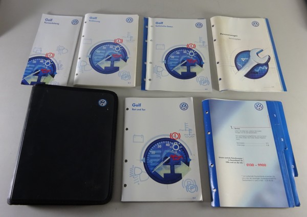 Bordmappe + Betriebsanleitung | VW Golf IV / 4 | Stand 4/1998