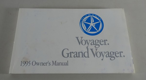 Owner´s Manual / Handbook Plymouth Voyager / Gran Voyager Stand 1995