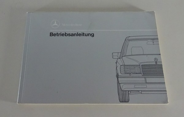 Betriebsanleitung Mercedes Benz W124 Diesel 200 D | 250 D | 300 D Stand 01/1991