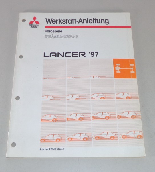 Werkstatthandbuch Mitsubishi Lancer CJ0 Nachtrag Karosserie ab Baujahr 1997