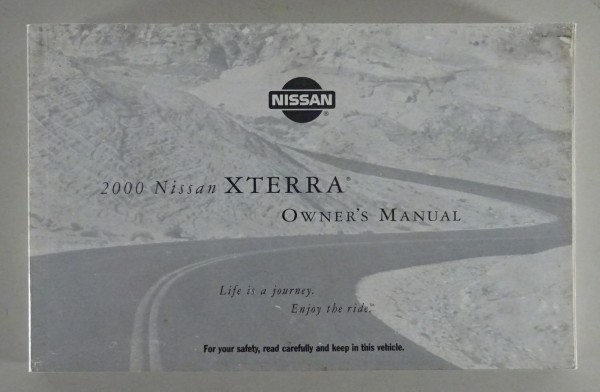 Owner's Manual / handbook Nissan Xterra Typ WD22 from 05/1999