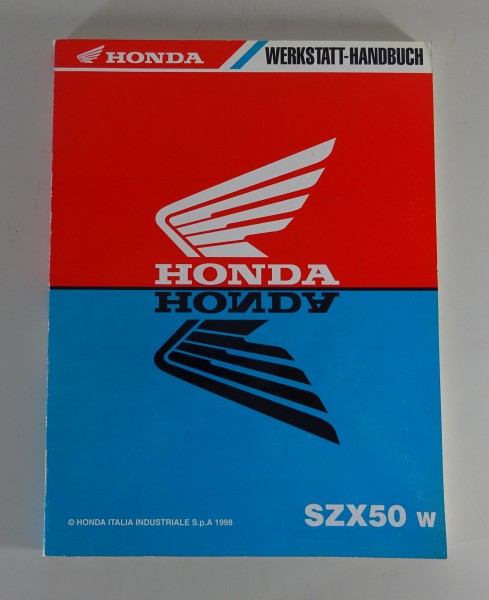 Werkstatthandbuch Honda Roller SZX 50 Stand 1998