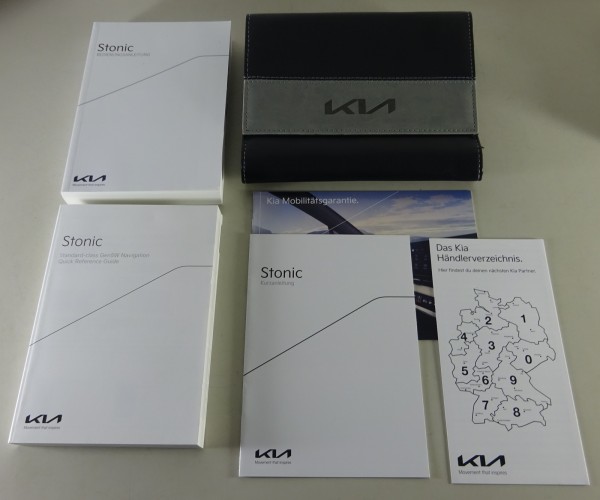 Bordmappe mit Betriebsanleitung / Handbuch Kia Stonic SUV Typ YB Stand 2024