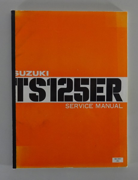 Workshop Manual / Repair Manual Suzuki TS 125 ER Enduro Stand 04/1979