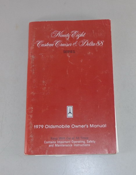 Owner's Manual / Betriebsanleitung Oldsmobile 98 / Custon Cruiser / Delta 88