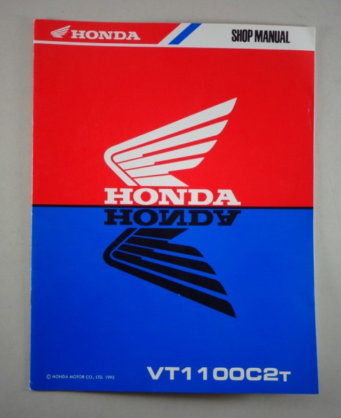 Workshop manual supplement Honda VT 1100 C2 Shadow from 1995