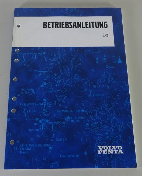 Betriebsanleitung Volvo Penta D3 Motoren D3-110i bis D3-190A Stand 05/2008