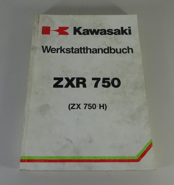 Werkstatthandbuch / Reparaturhandbuch Kawasaki ZXR 750 / ZX 750 H Stand 6/1989