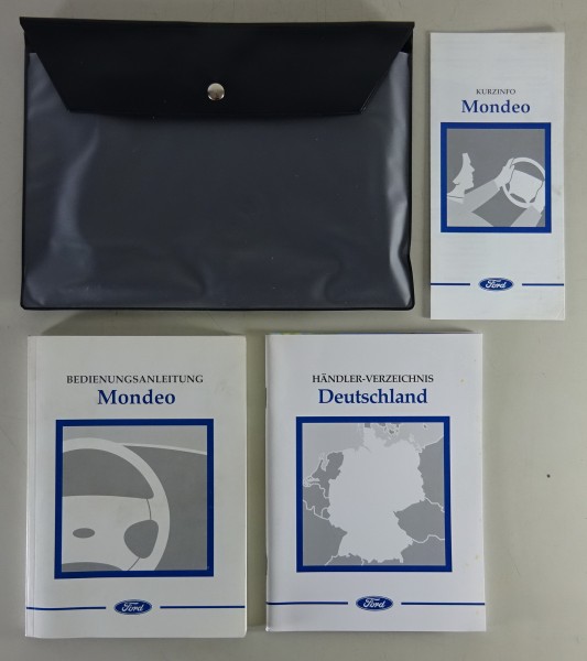 Bordmappe + Betriebsanleitung Ford Mondeo von 09/1998