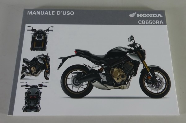 Uso e Manutenzione / Manuale Honda CB 650 RA Stand 2019 italiano