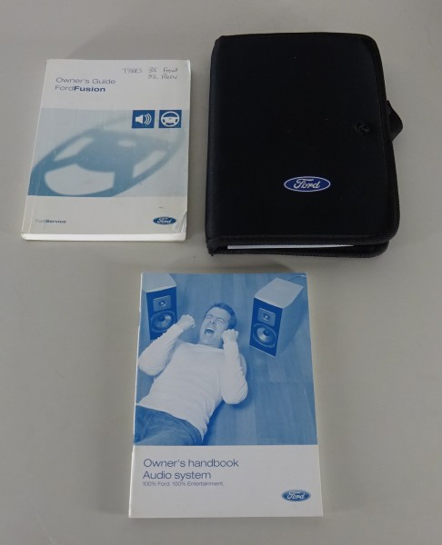 Owner's Manual / handbook + wallet Ford Fusion from 11/2003