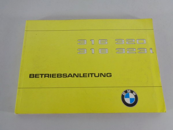 Betriebsanleitung BMW 3er E21 316 / 318 / 320 / 323i von 07/1978