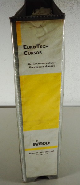 Werkstatthandbuch Elektrische Anlage Iveco EuroTech Cursor Stand 1999