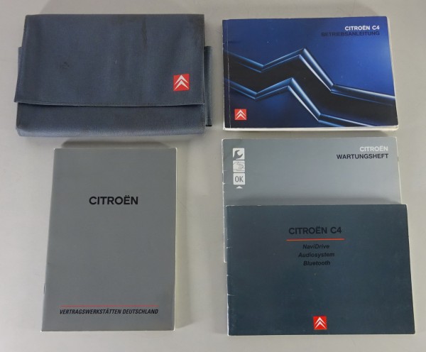 Bordmappe + Betriebsanleitung Citroen C4 Stand 03/2006