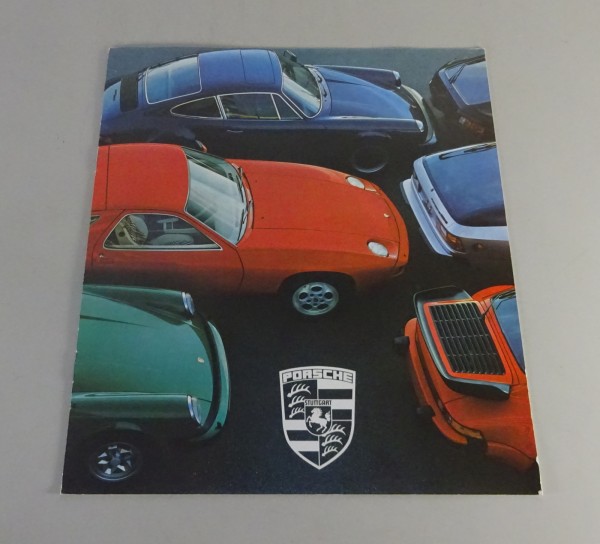 Prospekt / Broschüre Porsche 911 / 928 / 924 / 930 turbo Modelljahr 1978