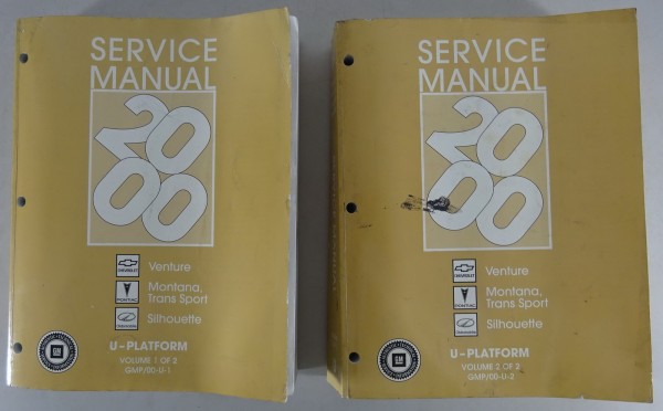 Workshop Manual Chevrolet Montana, Chevrolet Venture, Pontiac Montana Stand 1999
