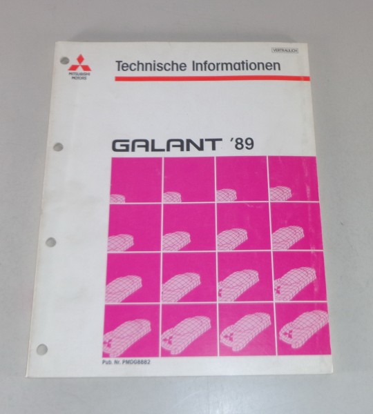 Werkstatthandbuch Technische Informationen Mitsubishi Galant E 30 ab 1989