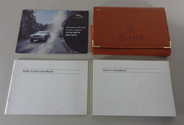 Wallet and Owner's Manual Jaguar S-Type from 11/2002