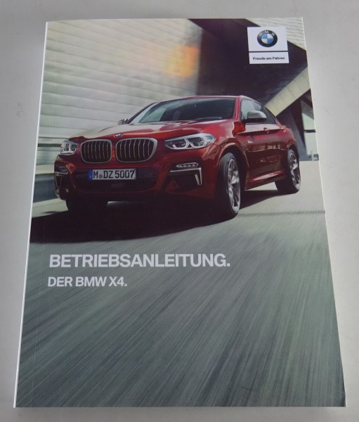 Betriebsanleitung / Handbuch BMW X4 Typ G02 Stand 10/2020