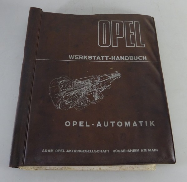 Werkstatthandbuch Opel Automatikgetriebe Rekord C / Commodore A / Kadett B etc.