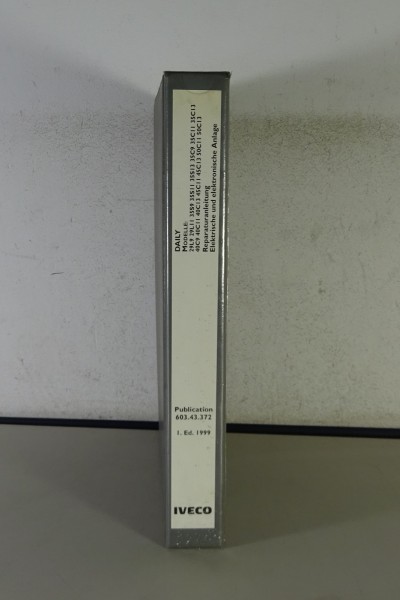 Werkstatthandbuch Elektrische Anlagen Iveco Daily III Stand 1999