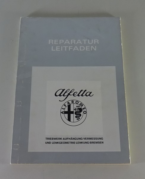 Werkstatthandbuch Alfa Romeo Alfetta Triebwerk Kupplung Stand 07/1976