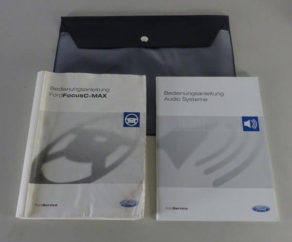 Bordmappe + Betriebsanleitung Ford Focus C-Max 1. Generation Stand 2003