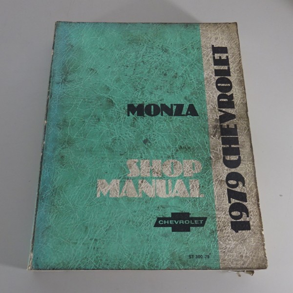 Workshop Manual / Repair Manual Chevrolet Monza from 1979