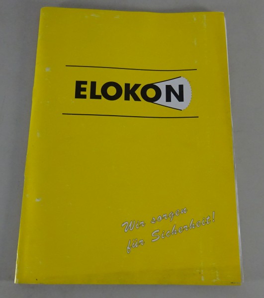 Betriebsanleitung / Handbuch Elokon MGA-L für Stb WA Stand 12/1997