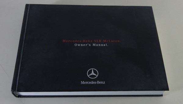 Owner´s Manual / Handbook Mercedes-Benz SLR McLaren Baureihe 199 | Stand 12/2003