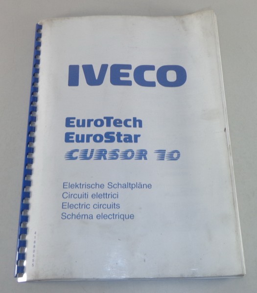 Werkstatthandbuch elektrische Schaltpläne Iveco EuroTech / EuroStar / Cursor 10