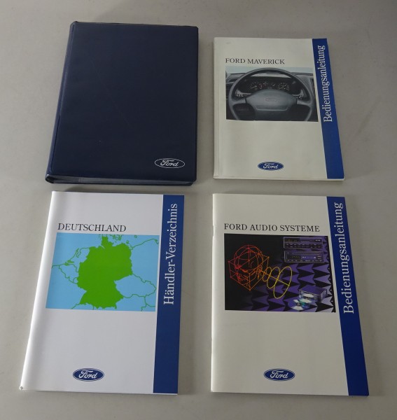 Bordmappe + Betriebsanleitung / Handbuch Ford Maverick Stand 06/1996