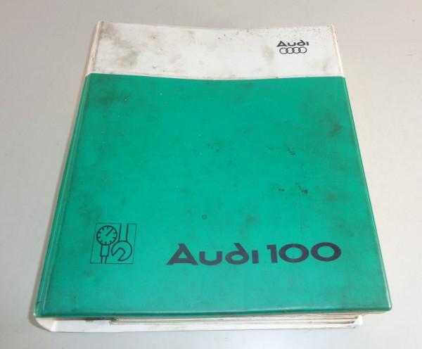 Werkstatthandbuch Audi 100 C2 Typ 43 Motor / Heizung / Klima / Elektrik ab 1976