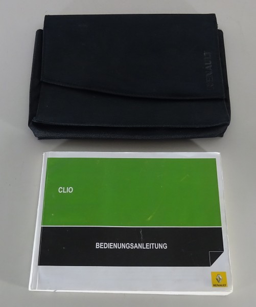 Bordmappe + Betriebsanleitung / Handbuch Renault Clio III Typ R Stand 03/2012