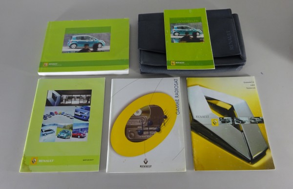 Bordmappe + Betriebsanleitung / Handbuch Renault Modus Stand 02/2005