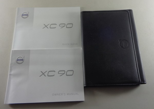 Owner's Manual + wallet Volvo XC 90 from 2015