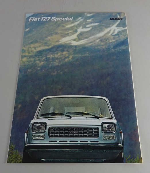 Prospekt / Broschüre Fiat 127 Special Stand 1971