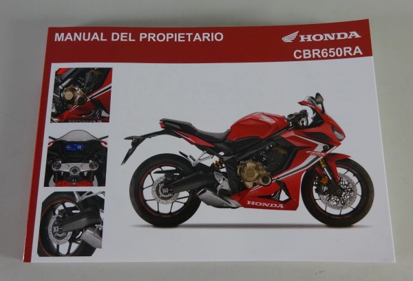 Manual del Propietario Honda CB 1000 RA Stand 2018 Español