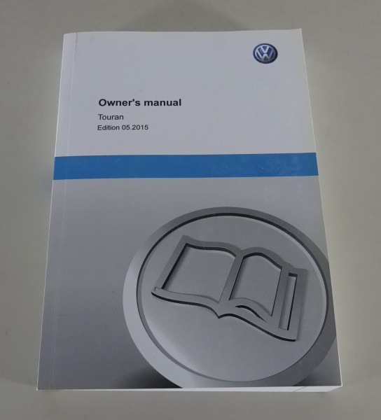 Owner´s Manual / Handbook VW Touran II Typ 5T from 05/2015