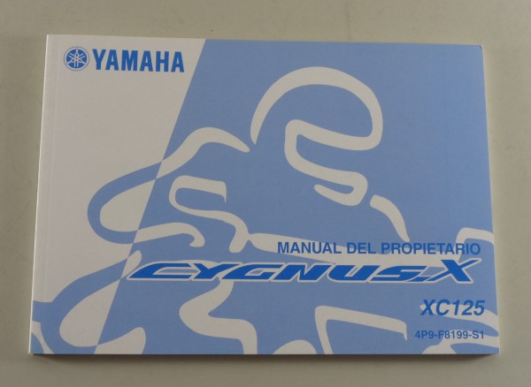 Manual del Propietario Yamaha Cygnus.X Typ XC125 from 10/2007