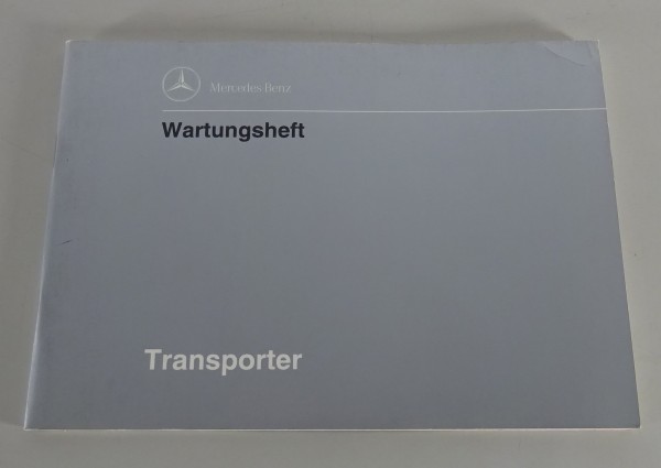 Scheckheft / Wartungsheft blanko Mercedes Benz Bremer Transporter T1 von 07/1994