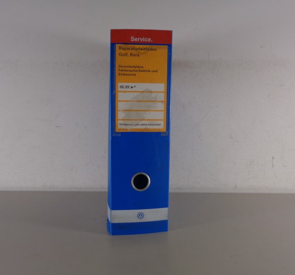 Werkstatthandbuch Stromlaufpläne Fehlersuche Elektrik VW Golf IV / Bora ab 05/99