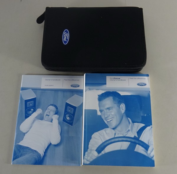 Owner's Manual / handbook + wallet Ford Focus from 2008