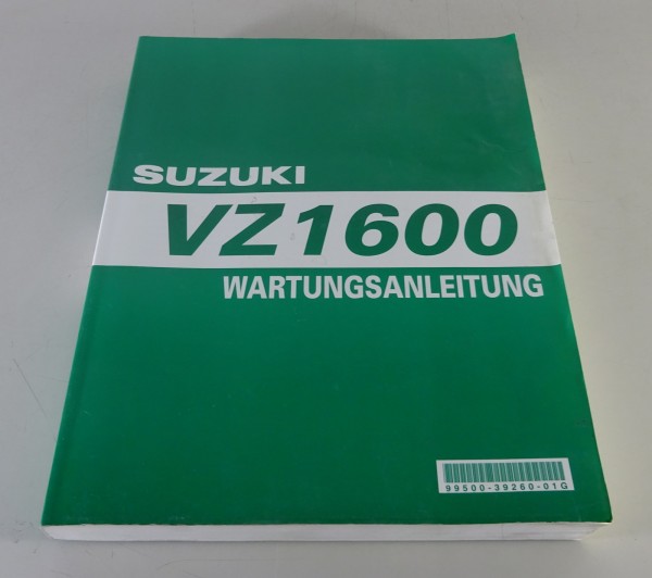Werkstatthandbuch / Wartungsanleitung Suzuki VZ 1600 Marauder Stand 10/2003