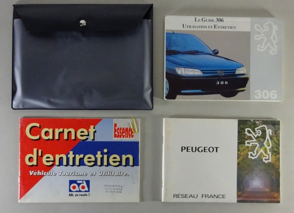 Bordmappe mit Betriebsanleitung / Handbuch Peugeot 306 - FRA - Stand 05/1995
