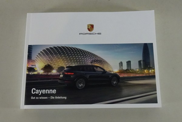 Betriebsanleitung / Handbuch Porsche Cayenne | Modeljahr 2020