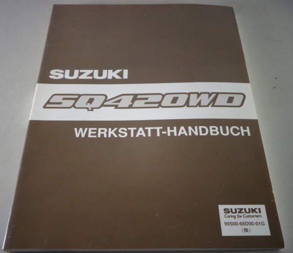 Werkstatthandbuch / Reparaturleitfaden Suzuki Grand Vitara SQ420WD Stand 07/1998