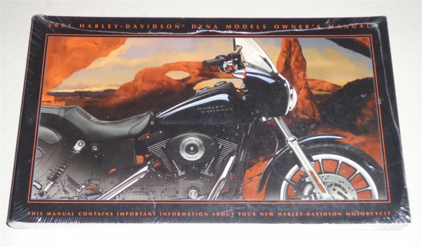 Betriebsanleitung / Owner´s Manual Harley Davidson Dyna Modelle 2001